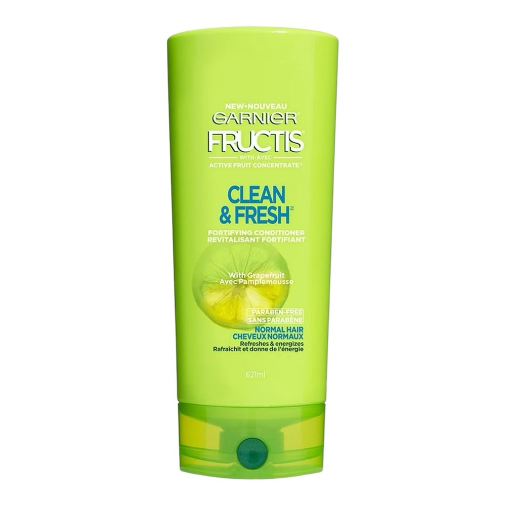 GARNIER FRUCTIS CLEAN & FRESH FORTIFYING CONDITIONER 621ML - BRAND NEW
